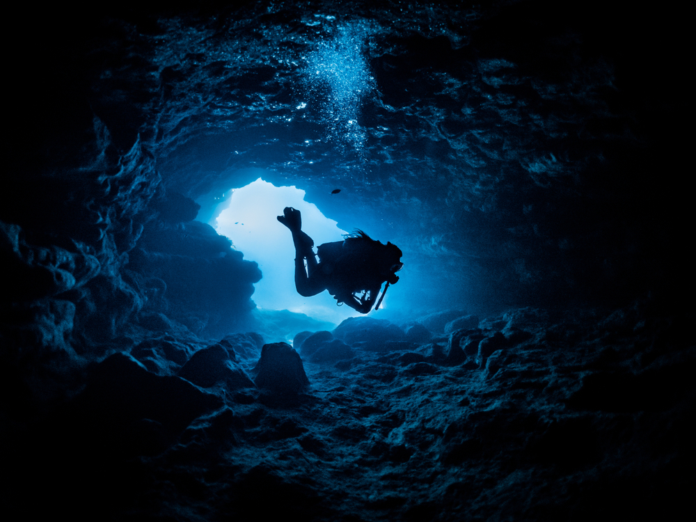 Underwater Divers Exploring Hidden Treasures