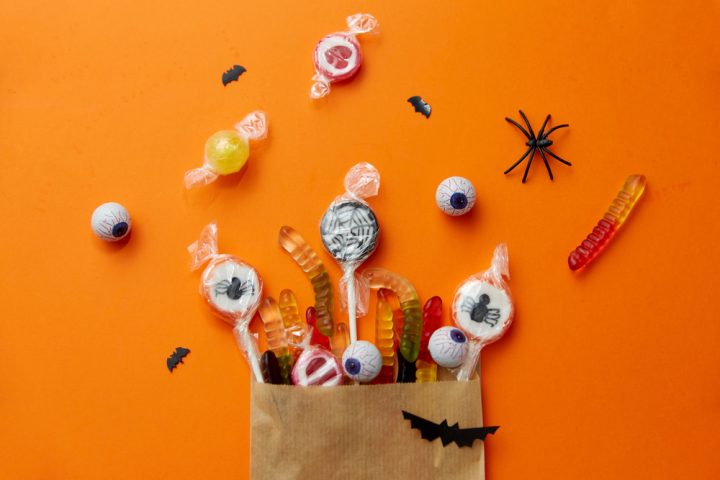 Halloween Treats on a Spooky Party Table
