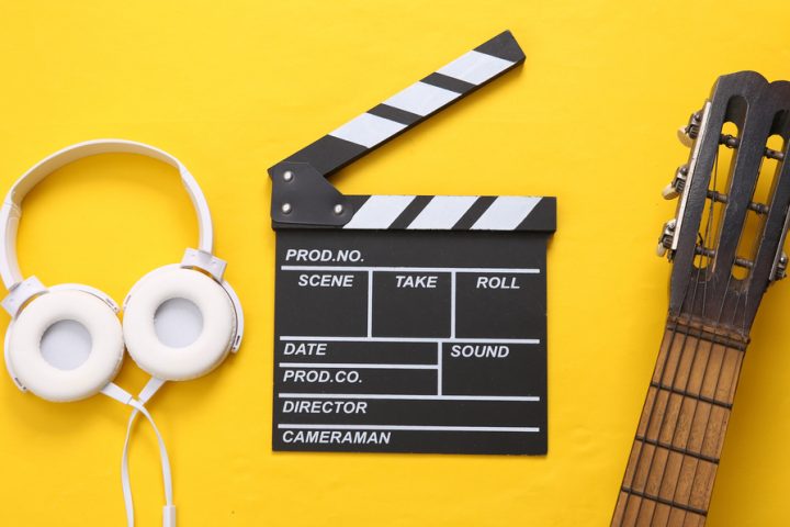 Film Reel and Music Notes