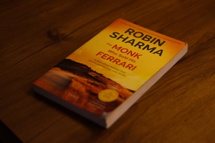 Book Cover - 'The Monk Who Sold His Ferrari'