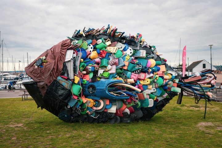 Artwork Made from Recycled Materials